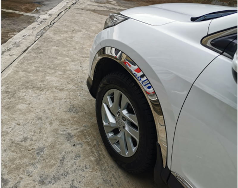 crv适用于1116款不锈钢轮眉防擦车轮毂轮弧饰条亮条装饰性轮眉