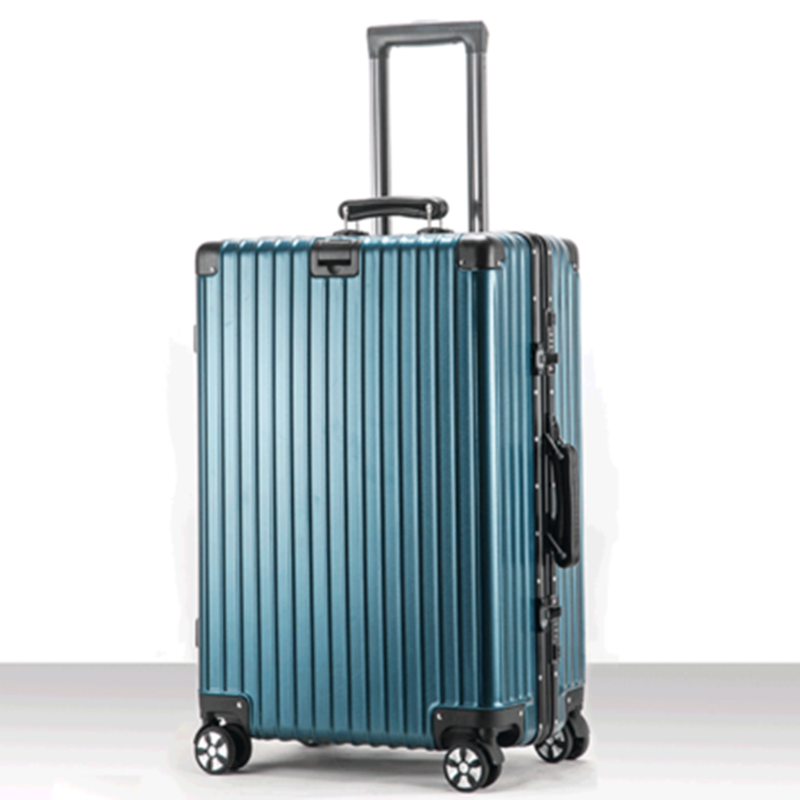 璐璐凯帝拉杆箱22寸24寸铝框平框异形行李密码箱抗摔旅行箱
