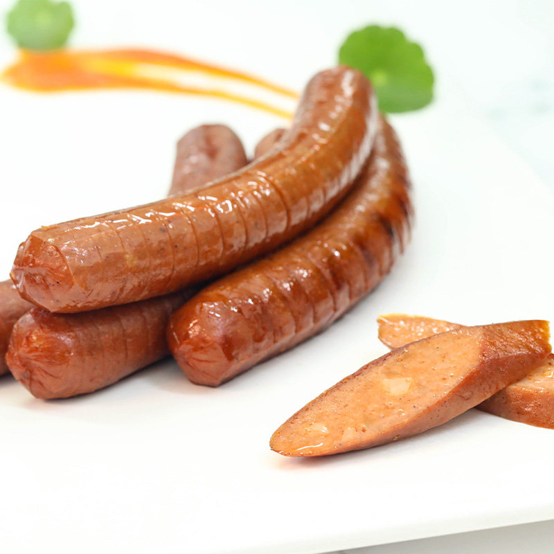 素烤营养香肠纯素素食肠齐素肉79元人造素斋素肉