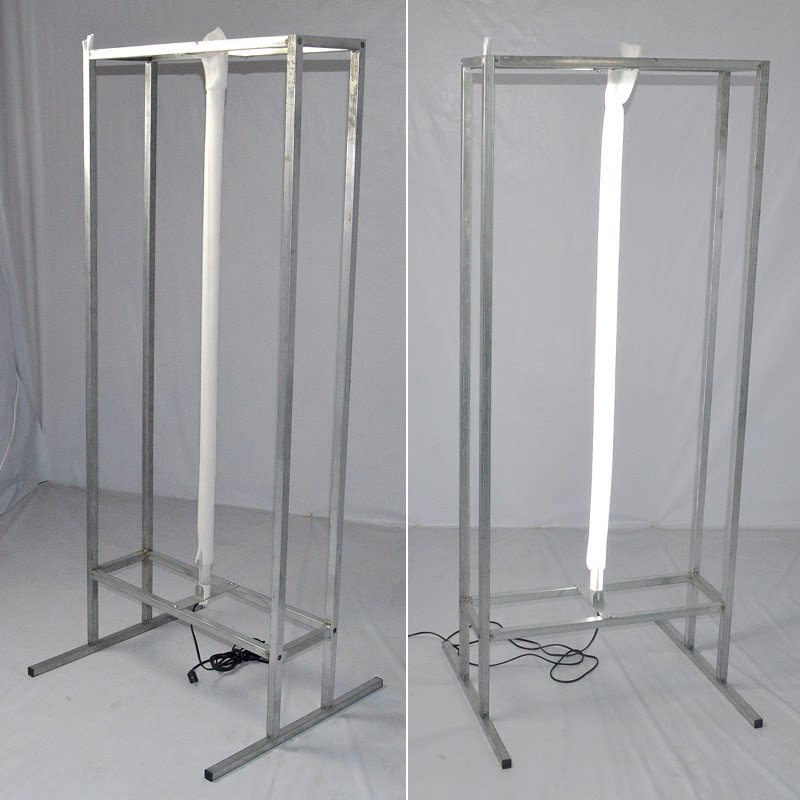 落地灯箱广告牌定做室外防水立地式烧烤灯箱led双面铁架招牌灯箱