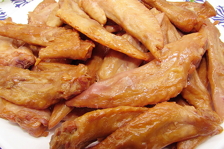 鸡翅东北哈尔滨一手熏酱卤味零食2斤包邮即熟食鸡肉零食