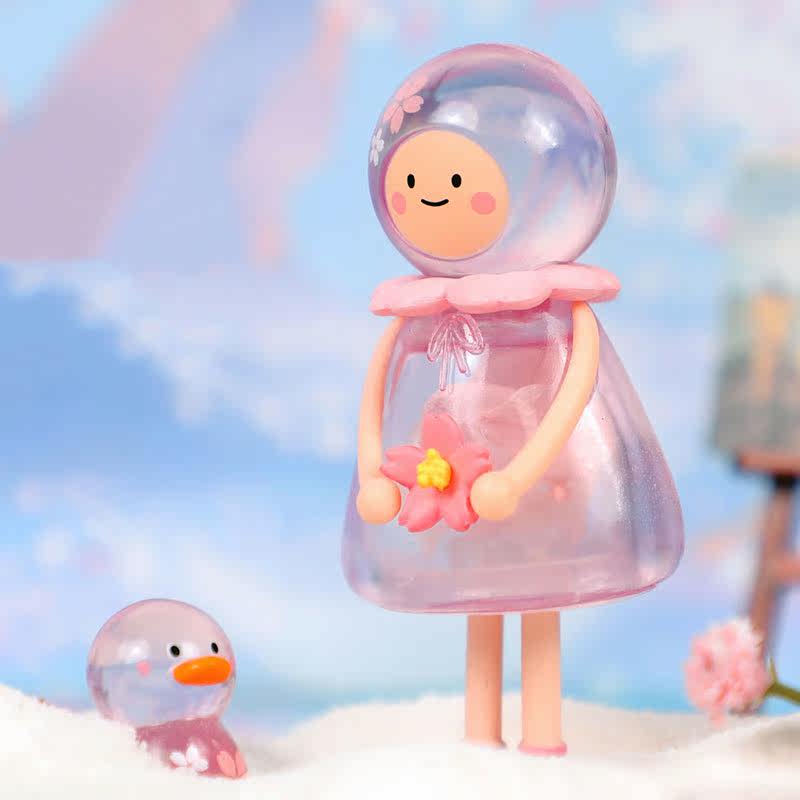 雨衣透明正版公仔手办圣诞节摆件可爱万物娃娃潮玩盲盒