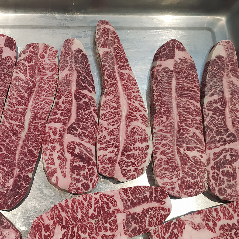 澳洲tajima和牛m9牛小排牛排原切新鲜雪花霜降牛排