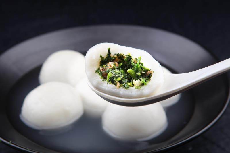 荠菜汤圆网红肉大汤团50g60只江浙沪顺丰包邮汤圆
