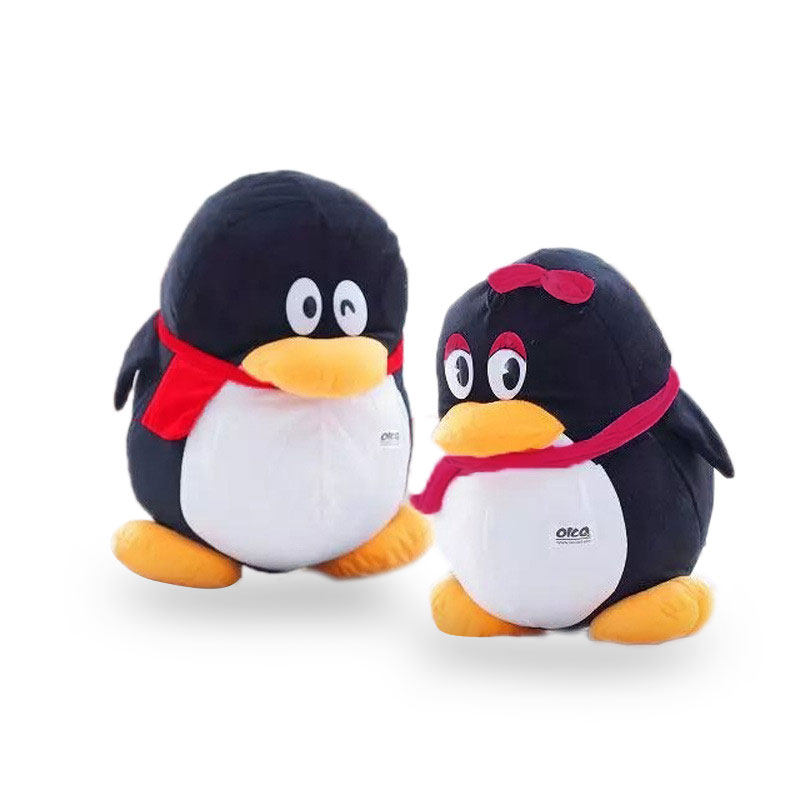 腾讯qq企鹅 公仔玩偶 毛绒玩具 布娃娃 公司活动礼品 qq公仔