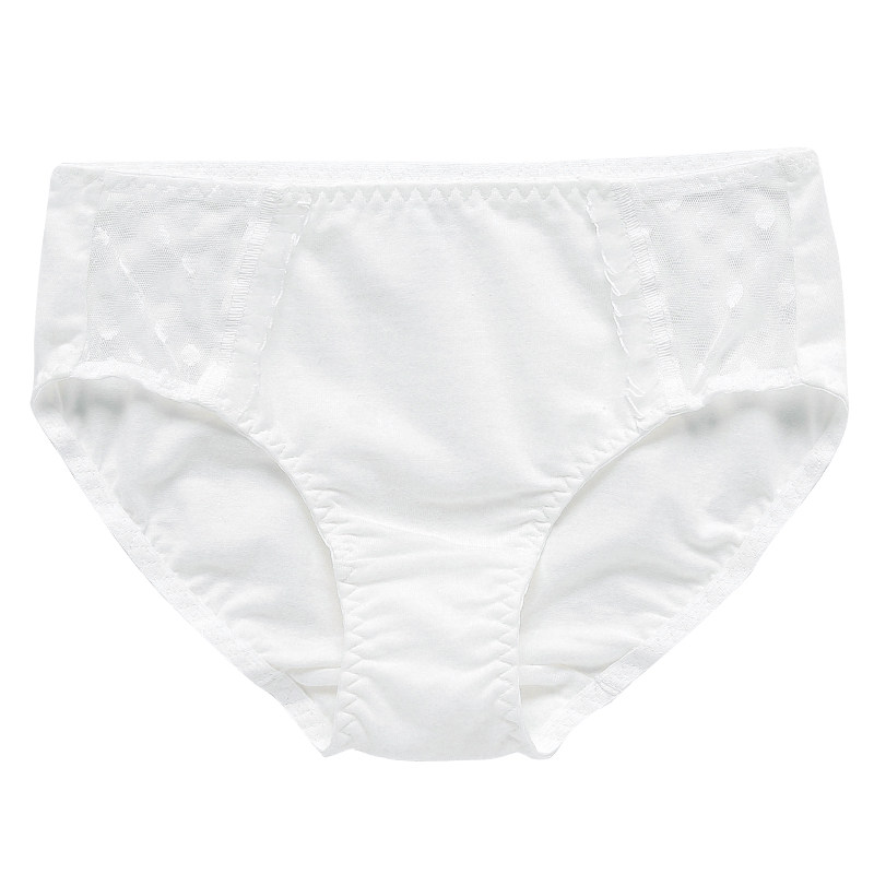 upmiss少女薄款白色内裤女士纯棉日系学生全棉女三角裤