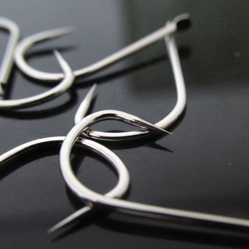 新关东鱼钩无倒刺日本进口黑坑竞技钓鱼钩散装鲤鱼鲫鱼钩垂钓渔具