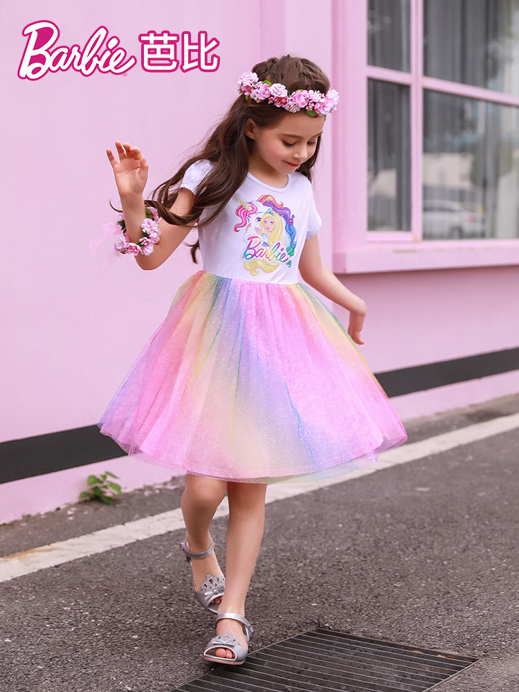 去店铺芭比品牌童装工厂直销店