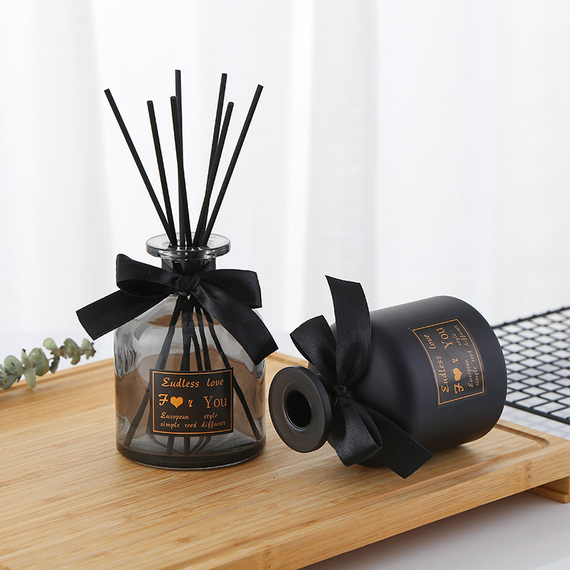 香氛瓶酒店无火香薰空瓶家用卫生间藤条干花扩香瓶香薰香料