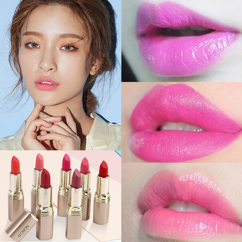 粉色死亡芭比口红粉色公主粉樱花粉色浅裸色自然唇膏