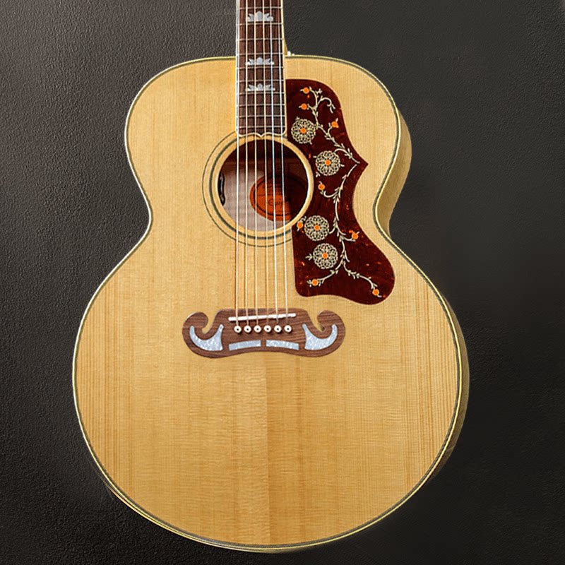 epiphone易普j-200j-45蜂鸟复刻专业全单电箱民谣木吉吉他-民谣吉他