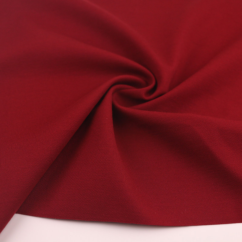 50s天丝哥弟面料260克春夏四面弹力针织连衣裙海绵垫