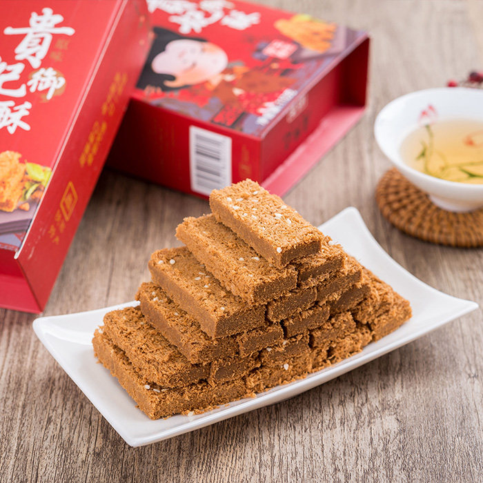 唐陕记 贵妃御酥 陕西特产 手工糕点 伴手礼 糕点小吃 买4盒送1盒