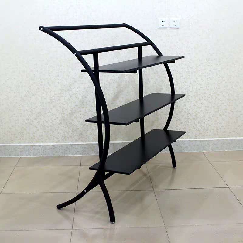 加厚落地半圆服装店衣架展示架童装货架包架女装服装展示架