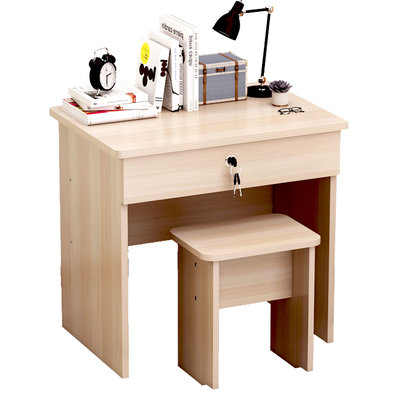 书桌儿童儿童书简约写字桌椅套装家用卧室小户儿童学习桌