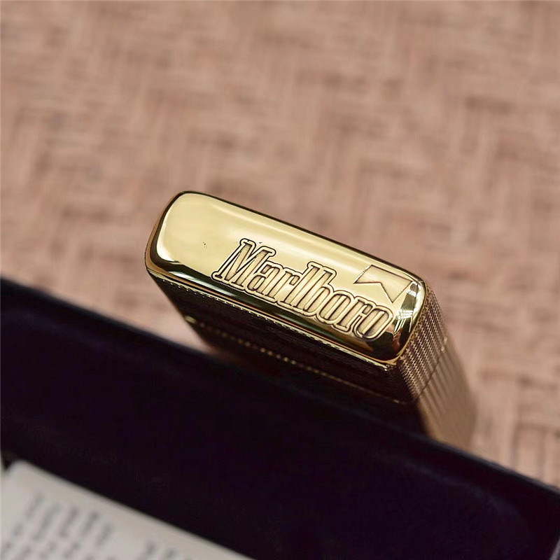 zippo正版zippo打火机纯铜纤巧星光牛头万宝路收藏zippo