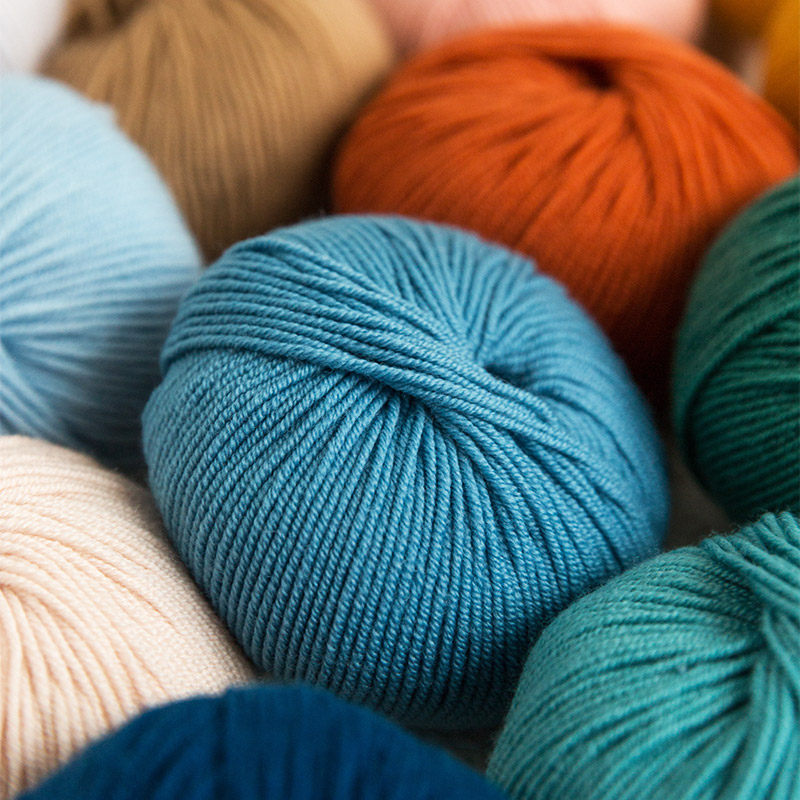 苏苏姐家4股美利奴纯羊毛手工钩针宝宝婴儿围巾帽子编织毛衣线团