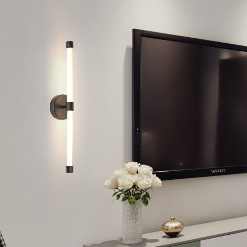 卧室客厅壁灯360度现代轻奢床头过道楼梯背景墙壁灯