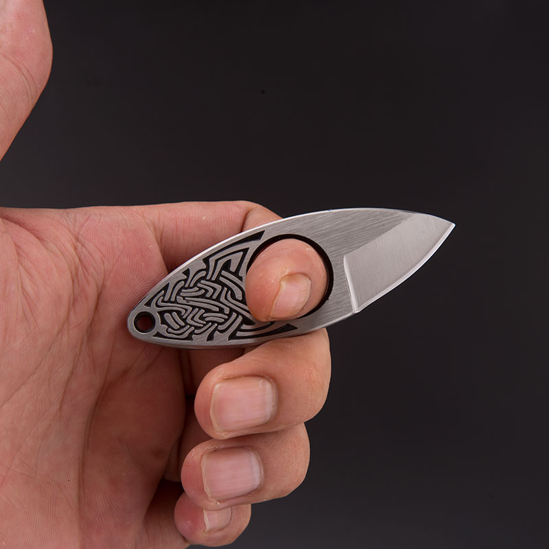 迷你指环水果小刀随身刀拆快递户外礼物多功能组合工具