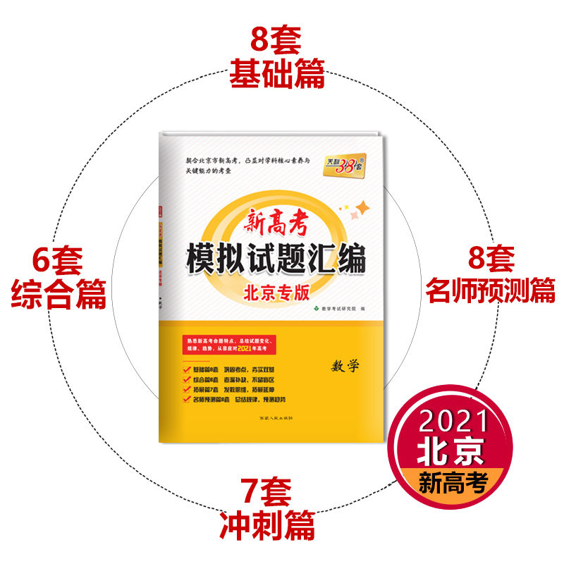 附答案详解详析 备战2020高考高中高三总复习模拟测试卷 天利38套数学