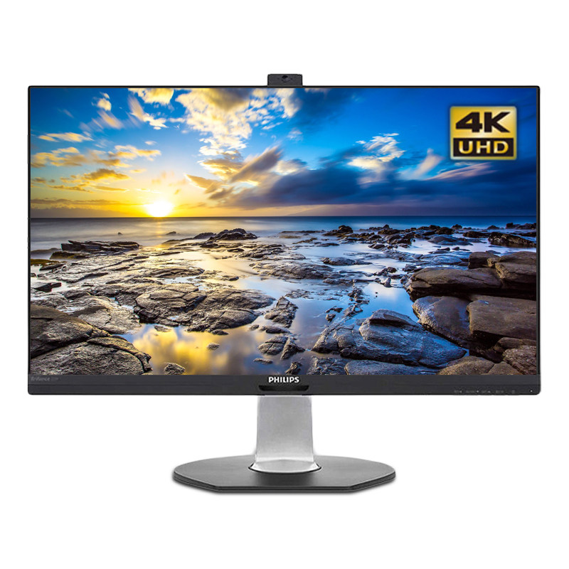 飞利浦27寸4k显示器272p7vptkebips专业修图ps4电脑显示器