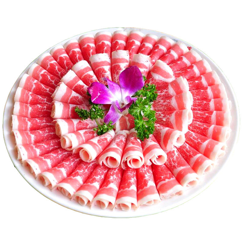 怡鲜来 内蒙羊肉卷250g 涮羊肉 肥羊肉 火锅食材 新鲜冷冻羊肉片