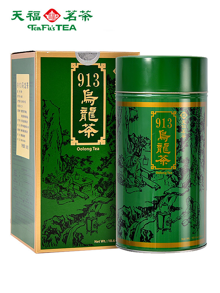 天福茗茶乌龙乌龙茶茶叶高山茶山茶台湾天仁茗茶300克台湾高山茶