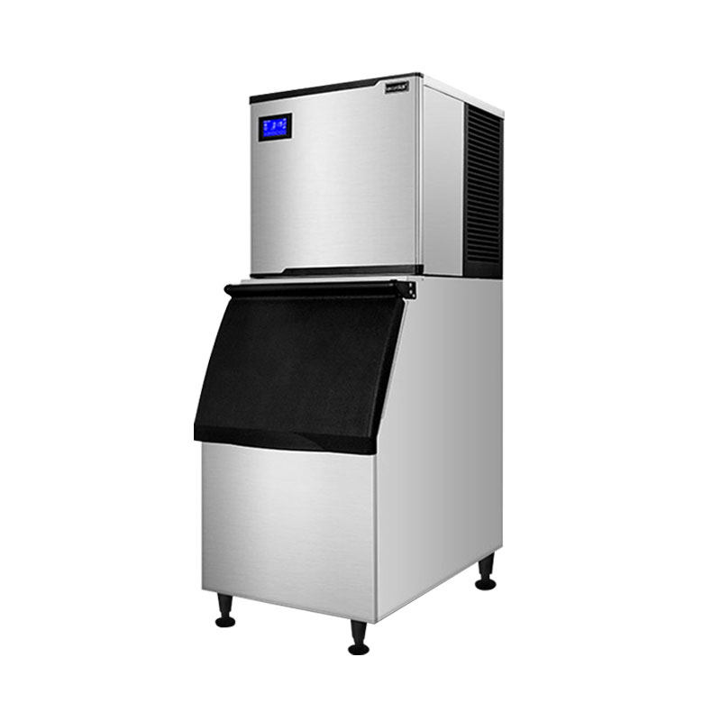 乐创商用制冰机大型大容量200kg冰块制作机ktv酒吧商用制冰机