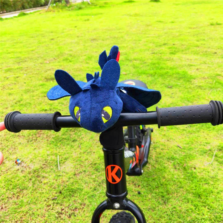 儿童平衡车立把套装饰玩偶个性创意卡通公仔饰品滑步车把立套