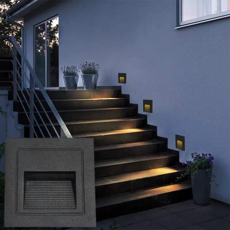 脚灯led地脚嵌入式过道墙角楼梯踏步户外防水其它灯具灯饰