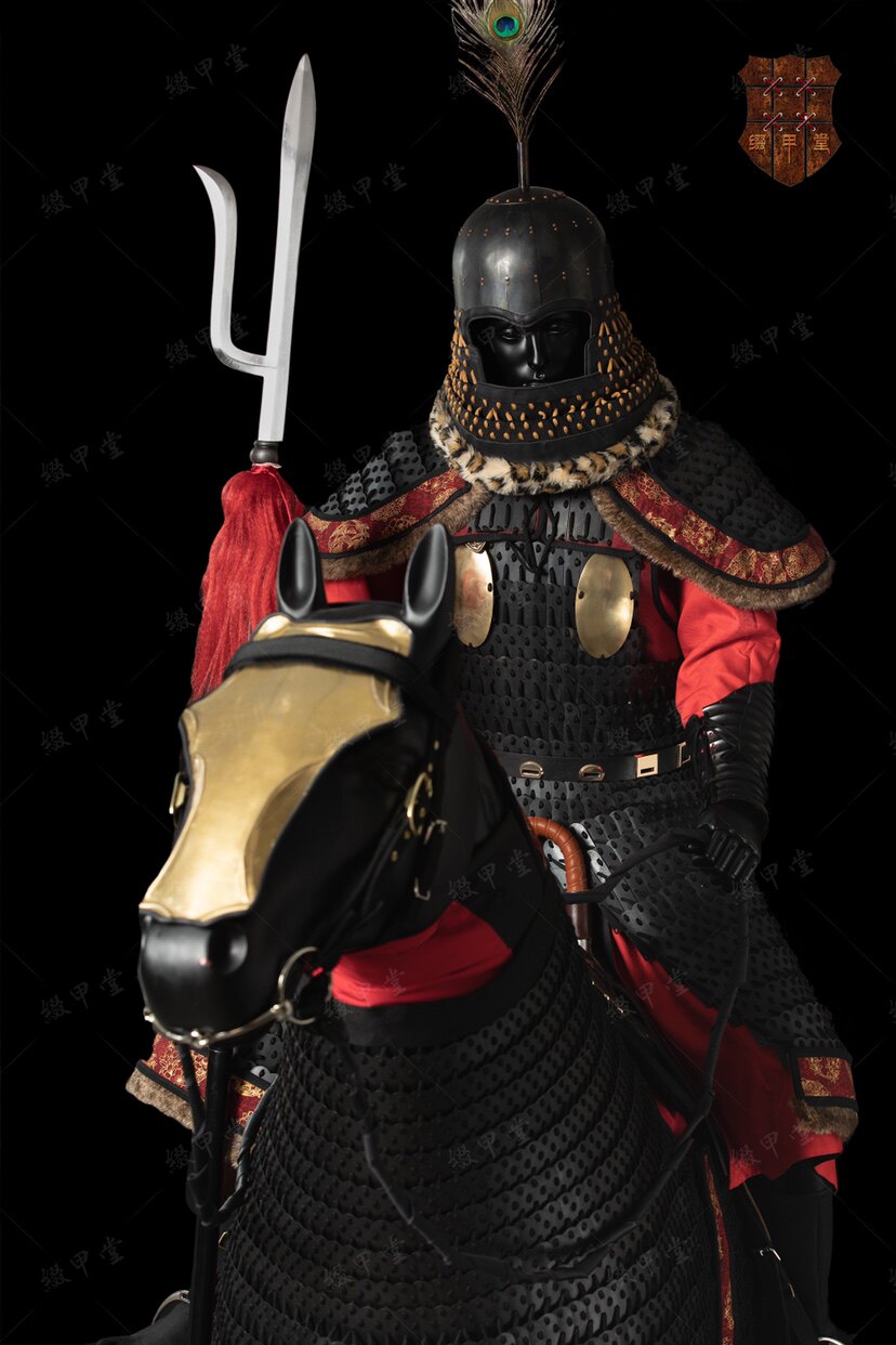 缀甲丩字长安十二十二时时辰剧组原品盔甲