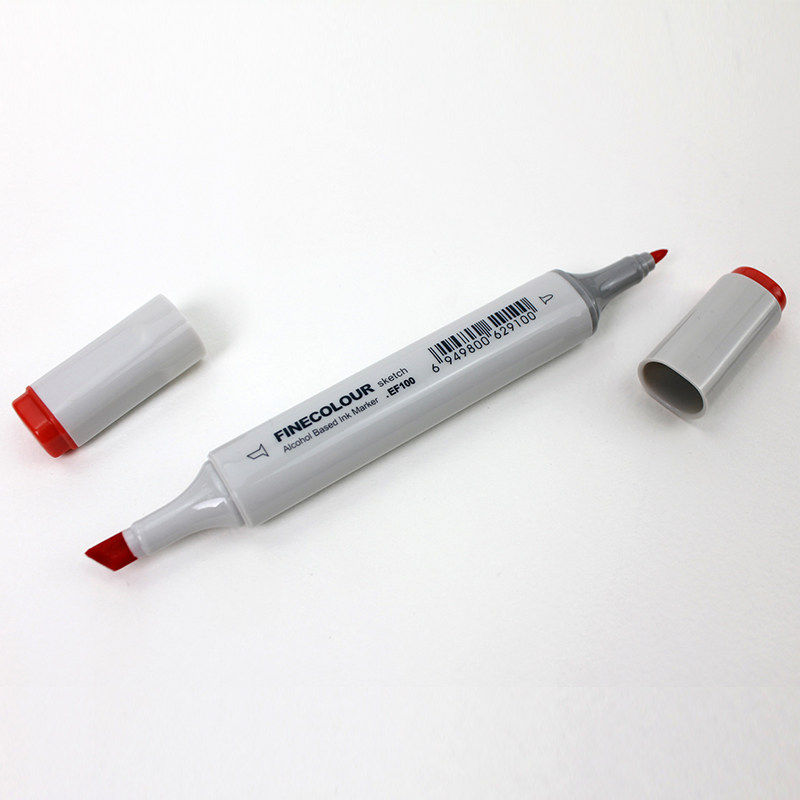 马克finecolour法卡勒马双头一代酒精单支套装马克笔