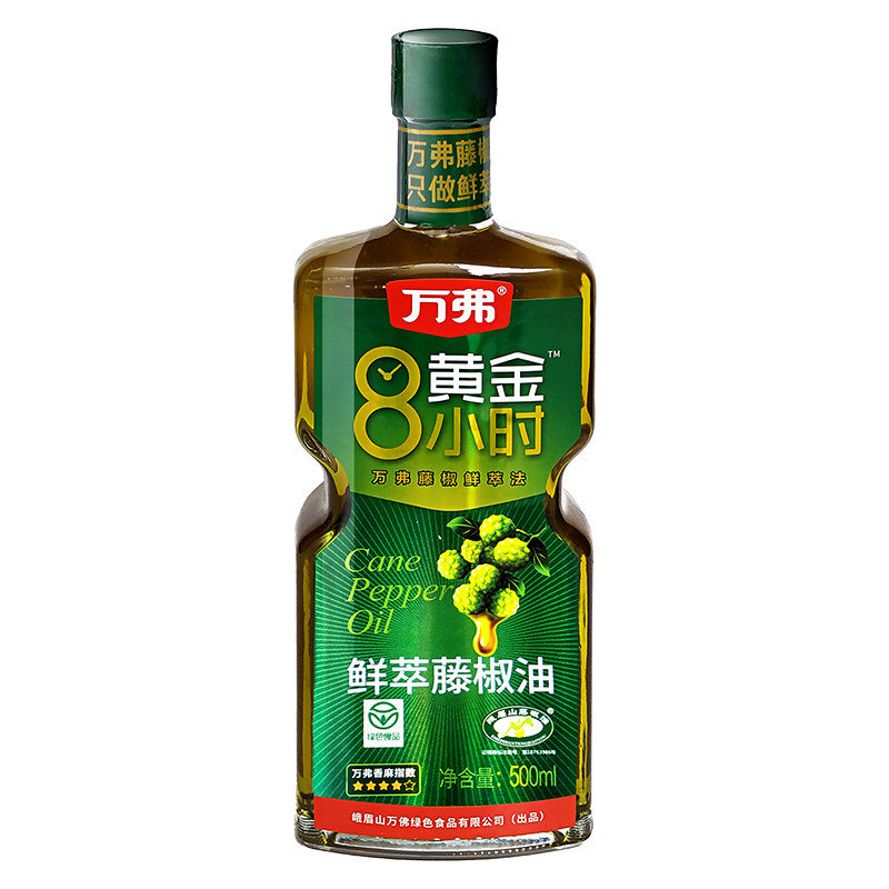 椒油万弗藤500ml四川峨眉山正品万佛凉拌拌菜调味花椒油