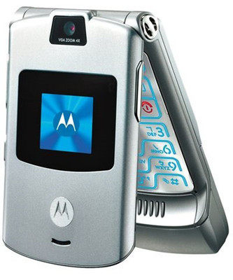 原装摩托罗拉v3手机老款翻盖怀旧备用机老人人机手机电池