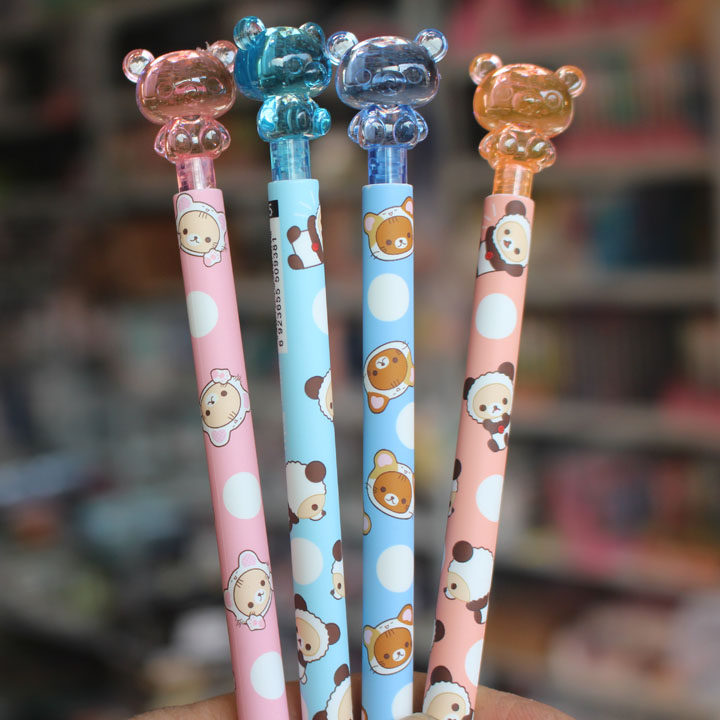 包邮天卓水晶公仔tt农场自动动笔韩版可爱铅笔