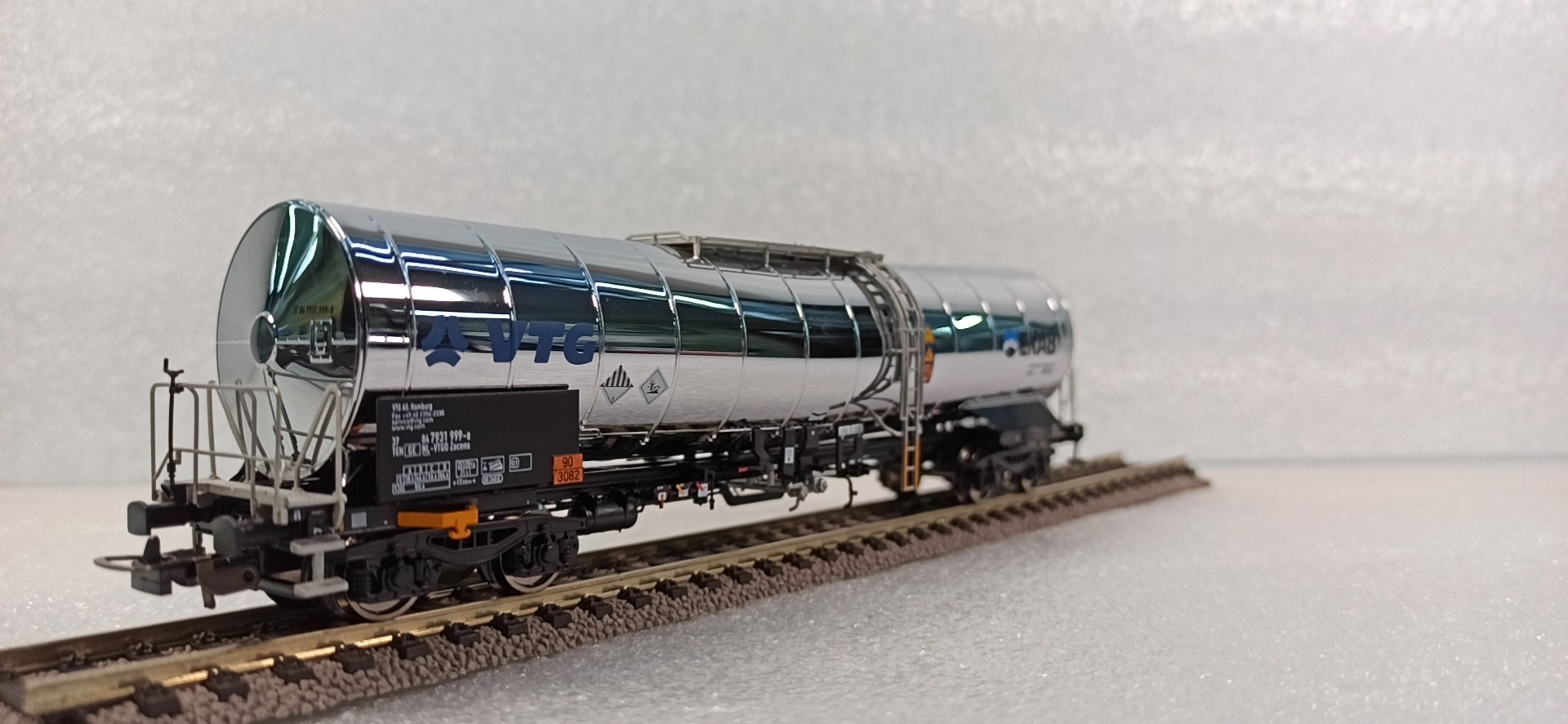 现货德国piko54768油罐车lkab货运车厢火车模型火车