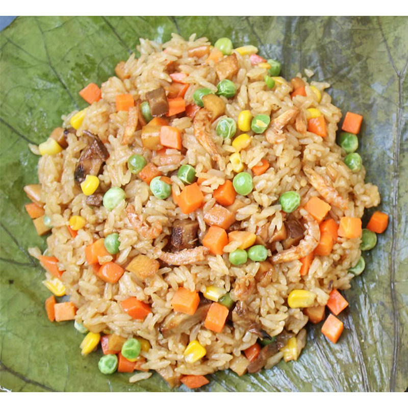 海鲜荷叶饭蒸炒饭焗饭广式腊味微波家庭商用自热米饭