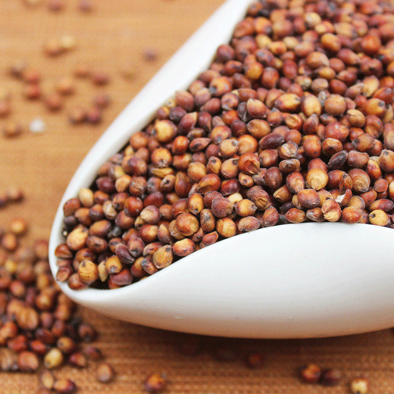 新带皮红高粱5斤农家自产带壳酿酒鸽子鹦鹉磨面其它粮食