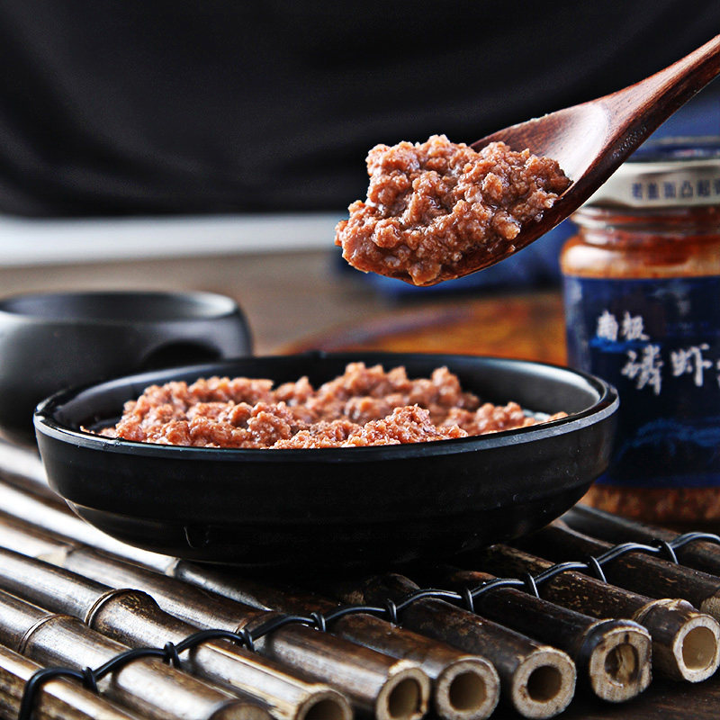 南极面酱不咸饭拌磷虾酱拌海鲜即食特产大连虾酱