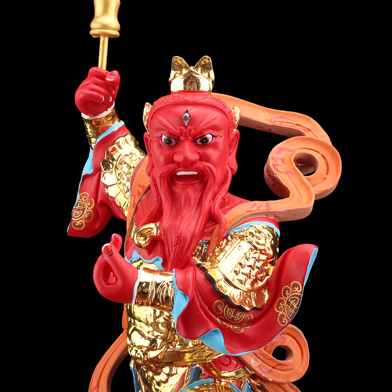 树脂王灵官王神像天君护法火神道教护法居家供奉摆件
