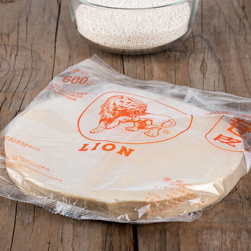 狮牌金装春卷皮600g 油炸春卷皮 lion春卷皮 圆形春卷皮