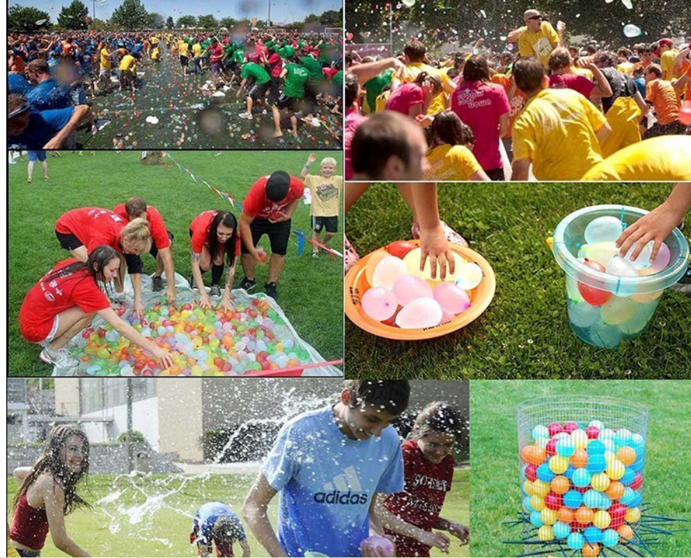 成都注水工具包工具材料气球快速现货互动户外充气水球