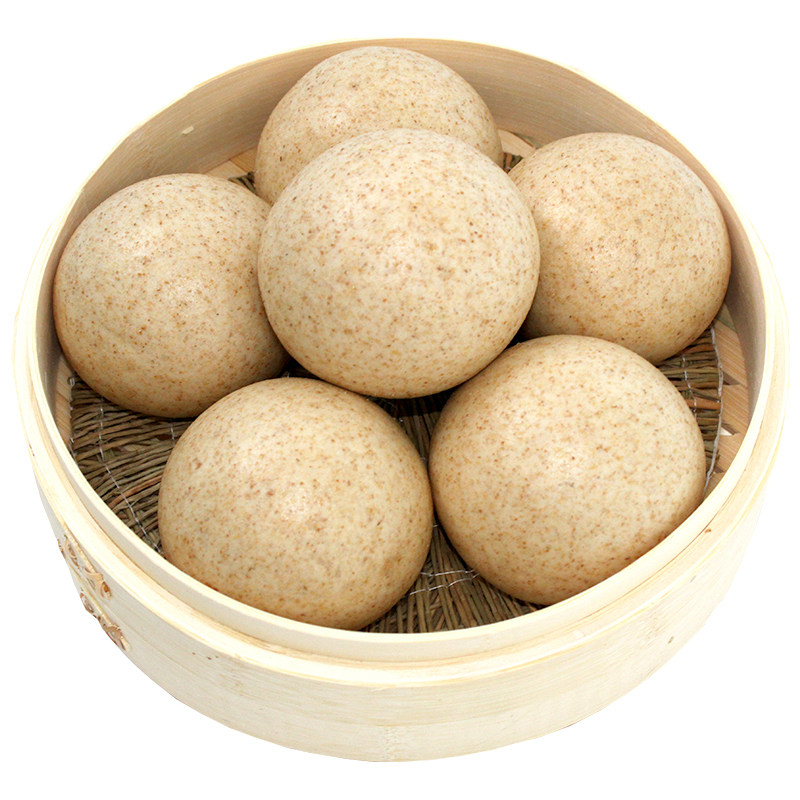 手工纯粗粮全麦馒头无糖低卡饱腹五谷杂粮燕麦荞麦窝窝头早餐12装