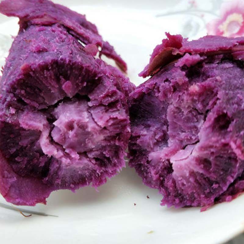 现挖紫薯5斤装地瓜紫色小番薯薯紫山芋头产地地直番薯