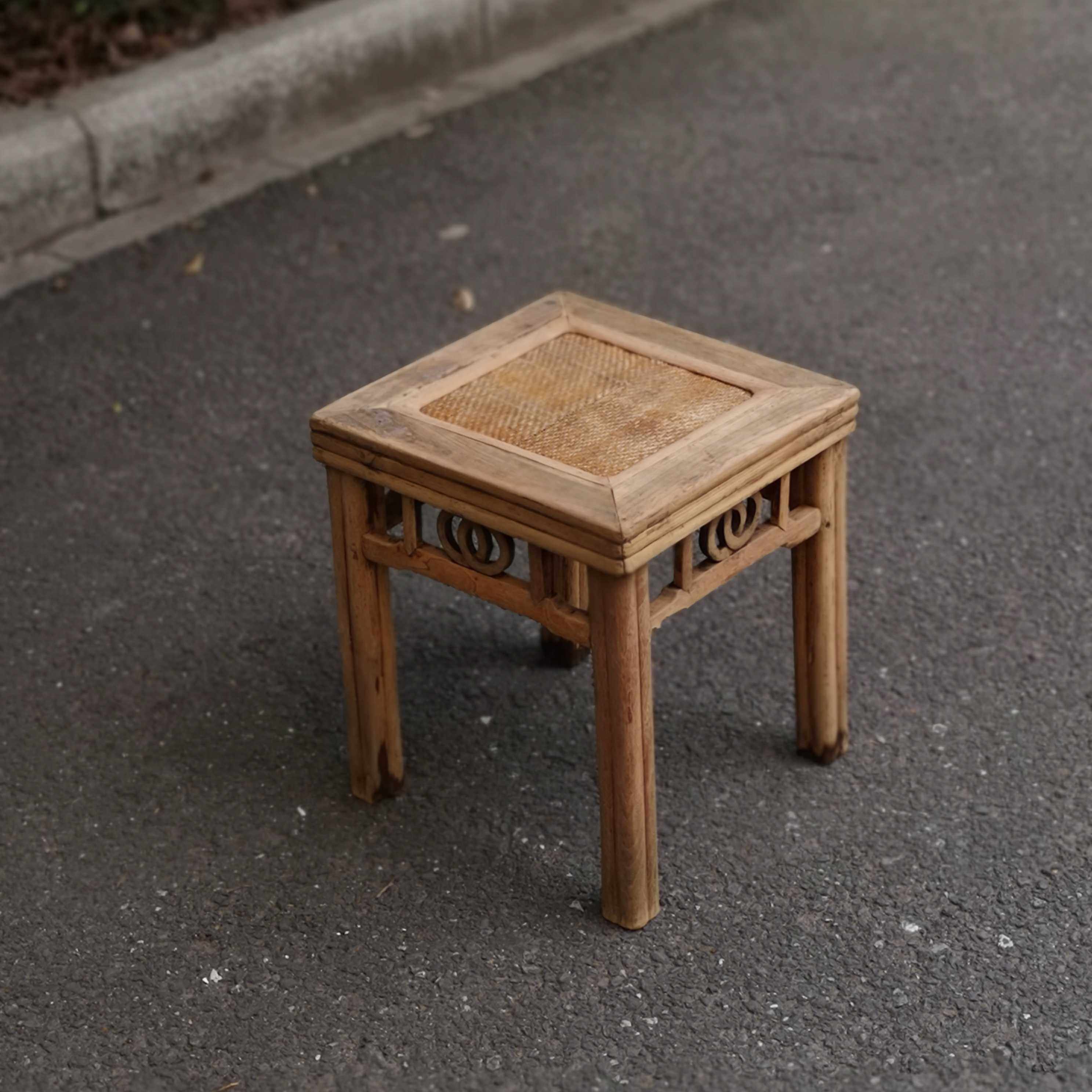 清代江南明式苏作榉方凳物件古董老家家具中式摆件