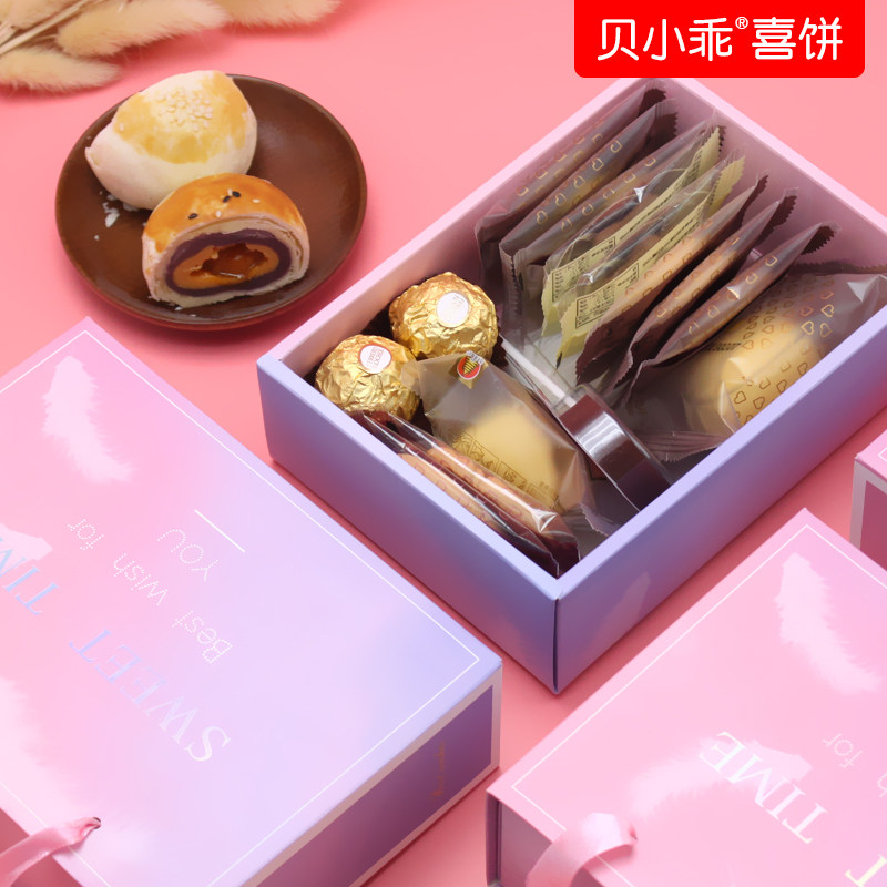 生日十岁伴手爱多多喜饼礼盒孩子满月喜蛋诞生喜饼