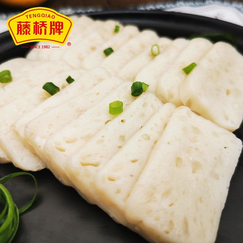 藤桥牌温州特产特色风味小吃鱼饼速冻海鲜鱼糕125g6