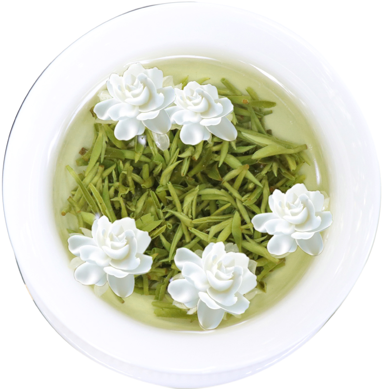 碧潭篁御飘雪茉莉花茶2018新茶叶四川高端花茶浓香特级250g礼盒装