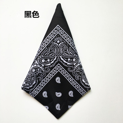 欧美嘻哈腰果花头头巾千禧辣妹蹦迪hiphop方巾头巾