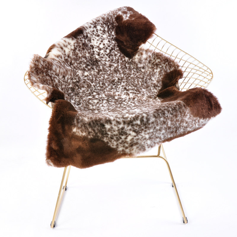 羊皮裘朴冬季羊毛椅垫沙发坐垫欧式整张椅子椅垫